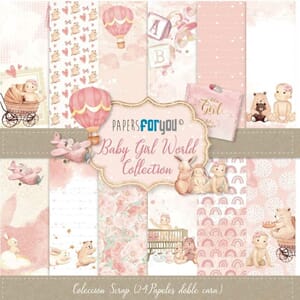 Papers For You - Baby Girl World Mini Scrap Paper Pack