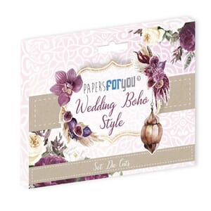 Papers For You - Wedding Boho Style Die Cuts