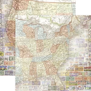 Paper House - United States Map