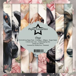 Paper Favourites Dogs 12x12 Inch Paper Pack