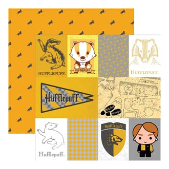 Paper House - Harry Potter Hufflepuffs