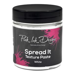 Pink Ink Design - White Spread It Texture Paste, 75ml