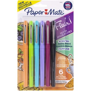 Paper Mate - Sunday Brunch Flair Scented Pens 6/Pkg