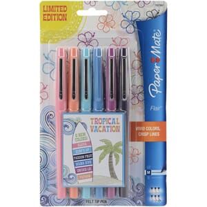 Paper Mate - Tropical Vacation Flair Medium Felt Tip Pens