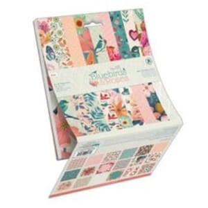 Papermania Bluebirds & Roses 6x6 Inch Paper Pad