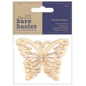 Papermania - Butterflies Bare Basics Wooden Shapes