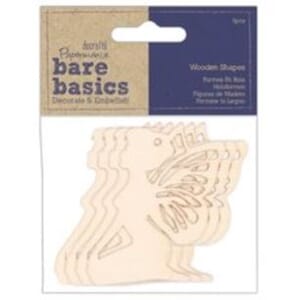 Papermania - Fairies Bare Basics Wooden Shapes