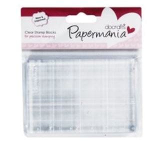Papermania - Clear Stamp Block, str 7x10,2 cm
