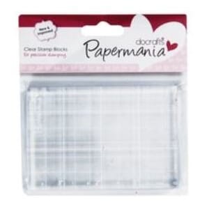 Papermania - Clear Stamp Block, str 7x10,2 cm