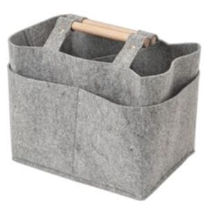Papermania - Felt Craft Carry Tote w/ Wooden Handles