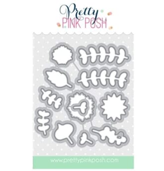 Pretty Pink Posh: Autumn Blooms coordinating dies