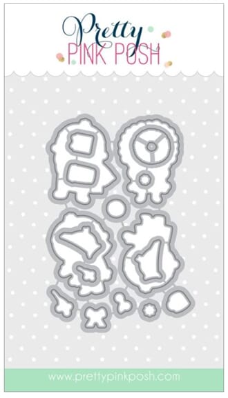 Pretty Pink Posh: Christmas Friends coordinating dies