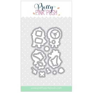 Pretty Pink Posh: Christmas Friends coordinating dies