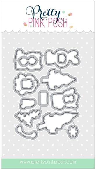 Pretty Pink Posh: Holiday Pals coordinating dies