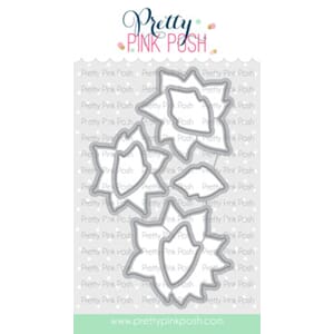 Pretty Pink Posh: Poinsettias coordinating dies