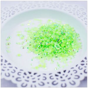 Pretty Pink Posh: Spring Green Jewels