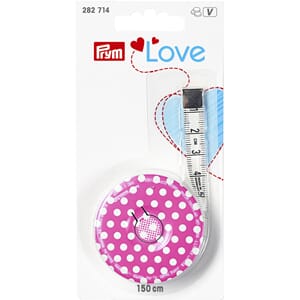 Prym Love: Pink Spring tape measure, 150 cm