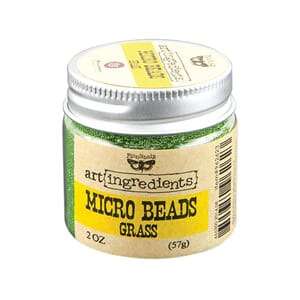 Prima: Grass -  Finnabair Art Ingredients Micro Beads, 2oz
