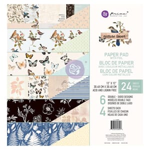 Prima: Nature Lover Paper Pad, 12x12, 24/Pkg