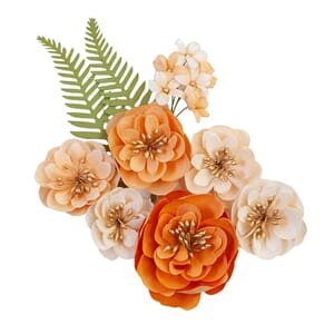 Prima: Together/Pumpkin & Spice Mulberry Flowers