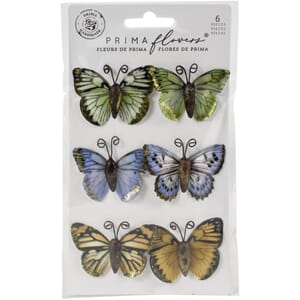 Prima: Majestic Flight/Nature Lover Mulberry Paper Flowers