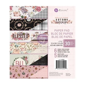 Prima - Hello Pink Autumn 6x6 Inch Paper Pad