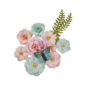 Prima: Solecito Miel Paper Flowers, 12/Pkg