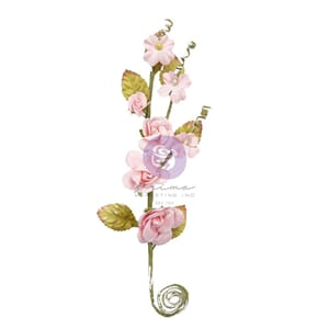 Prima - Berry Sweet/Strawberry Milkshake Paper Flowers