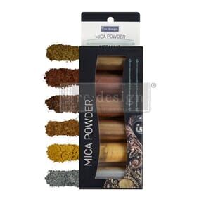 Prima - Metallic Decor Mica Powder Set 6x5gram