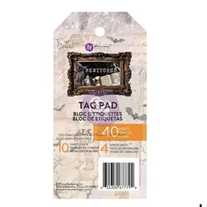 Prima - Bewitched 3x6 Inch Tag Pad