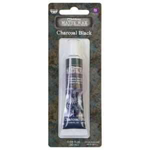 Finnabair: Charcoal Black Art Alchemy Matte Wax .68 Fluid