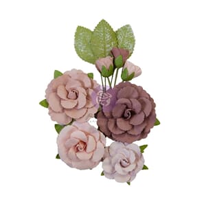 Prima: Mystic Roses Paper Flowers, 10/Pkg