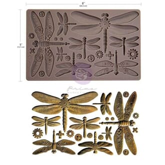 Finnabair - Machine Dragonflies 5x8 Inch Decor Moulds