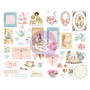 Prima: With Love By Frank Garcia Chipboard Stickers
