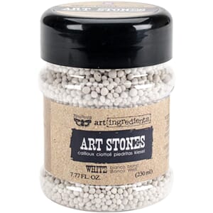 Finnabair - White Art Ingredients Art Stones 7.77 Ounces