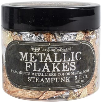 Finnabair - Steampunk Art Ingredients Metal Flakes, 150ml