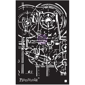 Prima Marketing - Machinery Stencil, 6x9 inch