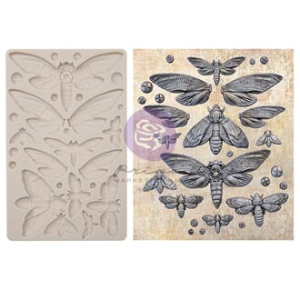 Prima: Finnabair Nocturnal Insects Moulds, 5x8 inch