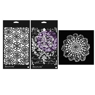 Finnabair - Shabby Romantic Limited Edition Stencil Set