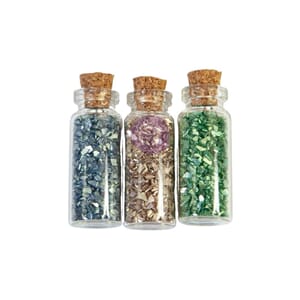 Prima - Christmas Sparkle Glass Glitter Vials