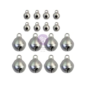 Prima - Christmas Sparkle Bell Charms