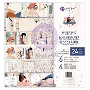 Prima - Indigo 12x12 Inch Paper Pad