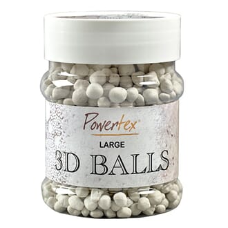 Powertex - Large 3D Balls, 41 gram