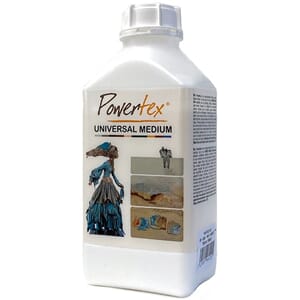 Powertex - 412 White Blanc Universal medium, 1kg