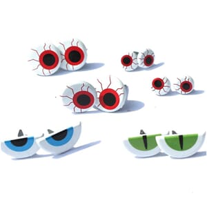 Eyelet Outlet: Spooky Eye - Brads 12/Pk