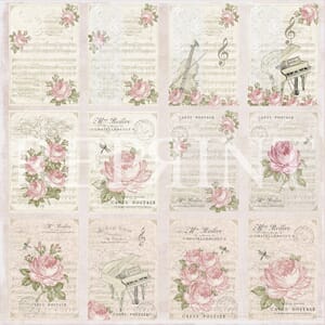 Reprint: Music & Roses Collection Tags