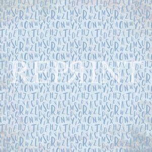 Reprint - Little Boys Collection - Alphabet Blue