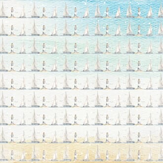 Reprint - Seaside Collection - Sailboats