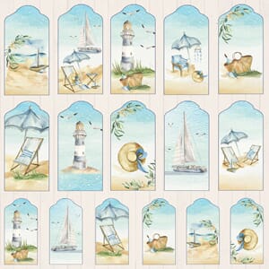 Reprint - Seaside Collection - Tags