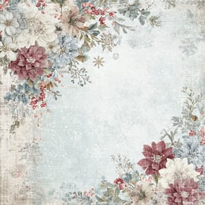 Reprint: Flower Corners - Deck the Halls